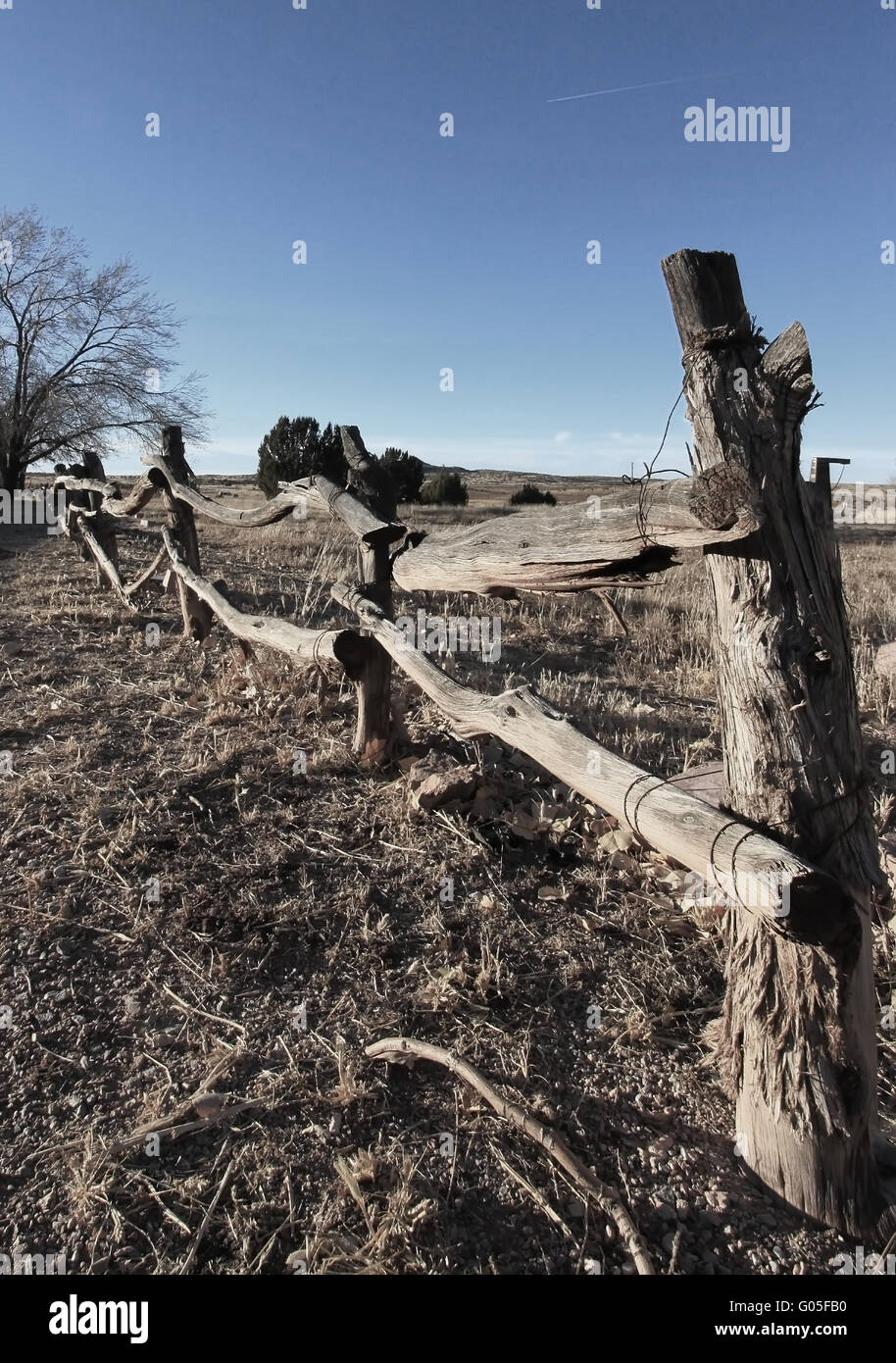 Old Wooden Fence Stock Photo - Alamy