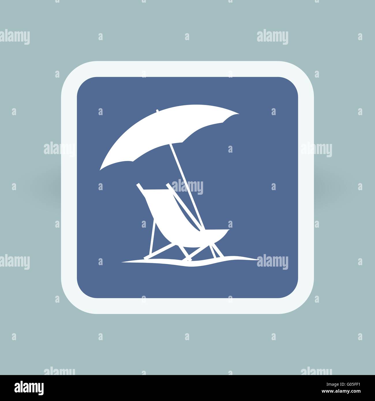 summer vacation icon Stock Vector Image & Art - Alamy