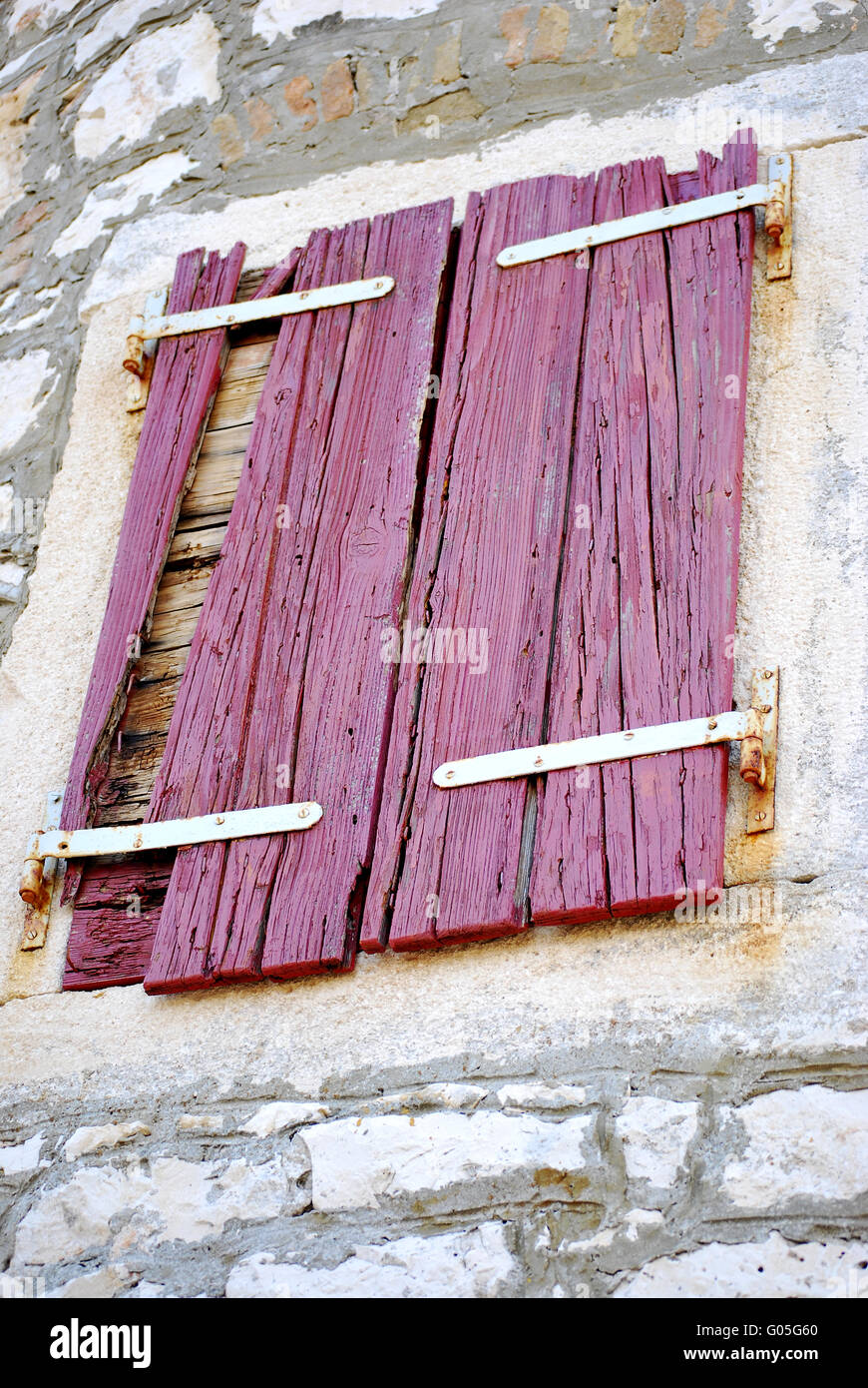Old wooden shutters Stock Photo - Alamy
