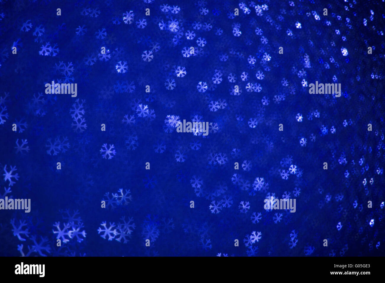 Beautiful festive abstract background with many snowflakes Stock Photo