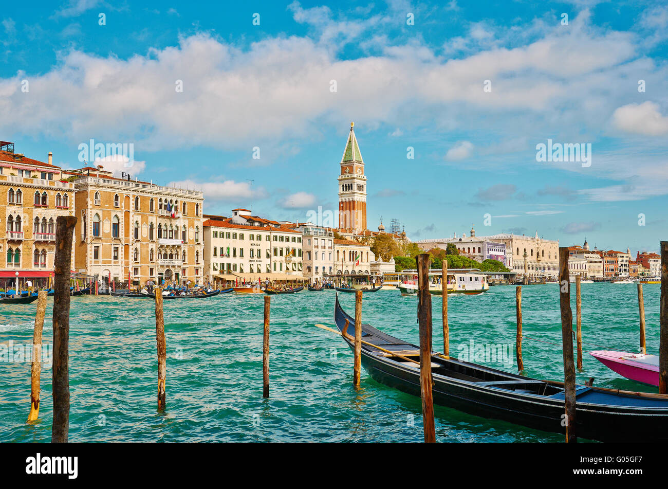 Venice Canale Grande Stock Photo