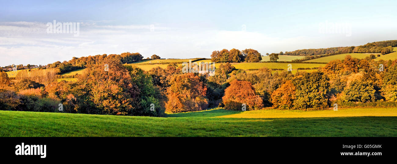 The Chess Valley in Bucks in autumn sunshine Stock Photo - Alamy