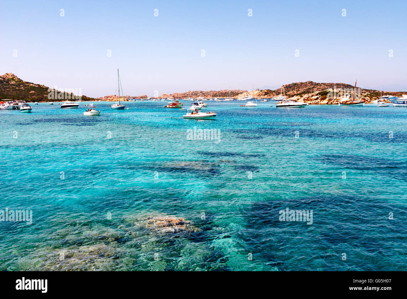 Porto Madonna, island tour archipelago La Maddalena, Sardinia, Italy Stock  Photo - Alamy