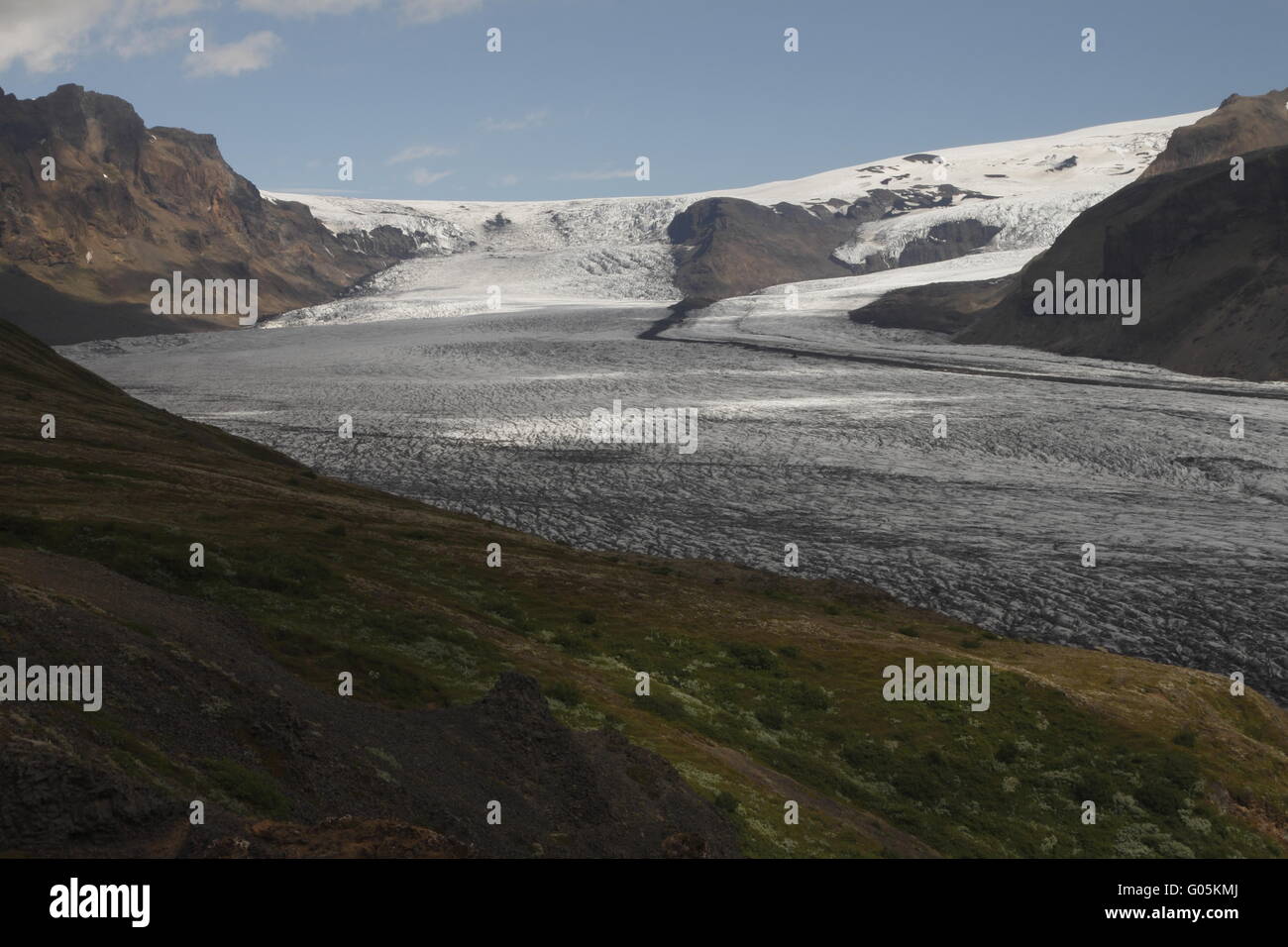 Skaftafellsjökull is one of the outlet glaciers (glacier tongues) of