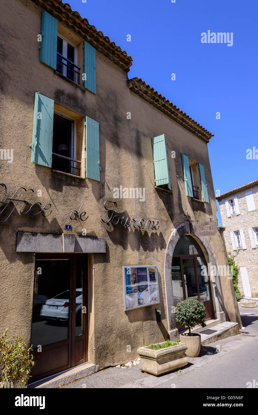 Office du Tourisme Village de ventabren Bouche du Rhone 13 Provence france Stock Photo