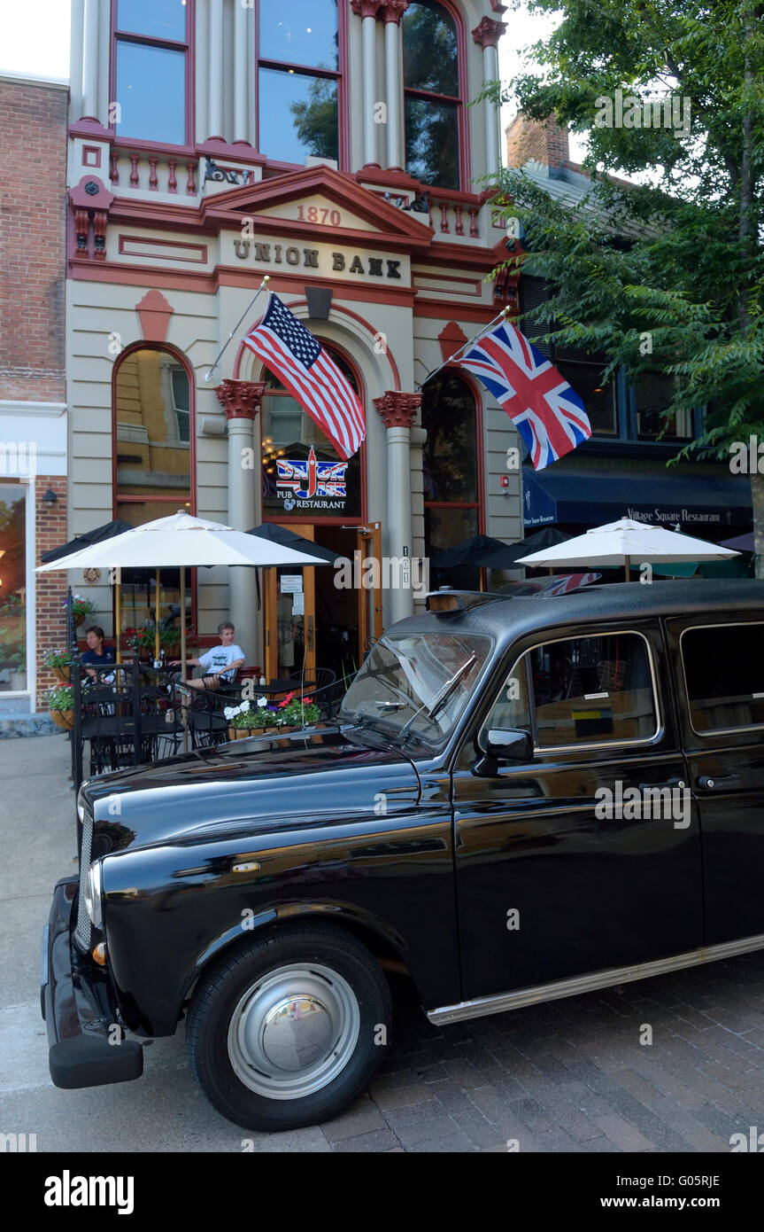 The Union Jack Pub & Restaurant. Winchester. Virginia. USA Stock Photo Alamy
