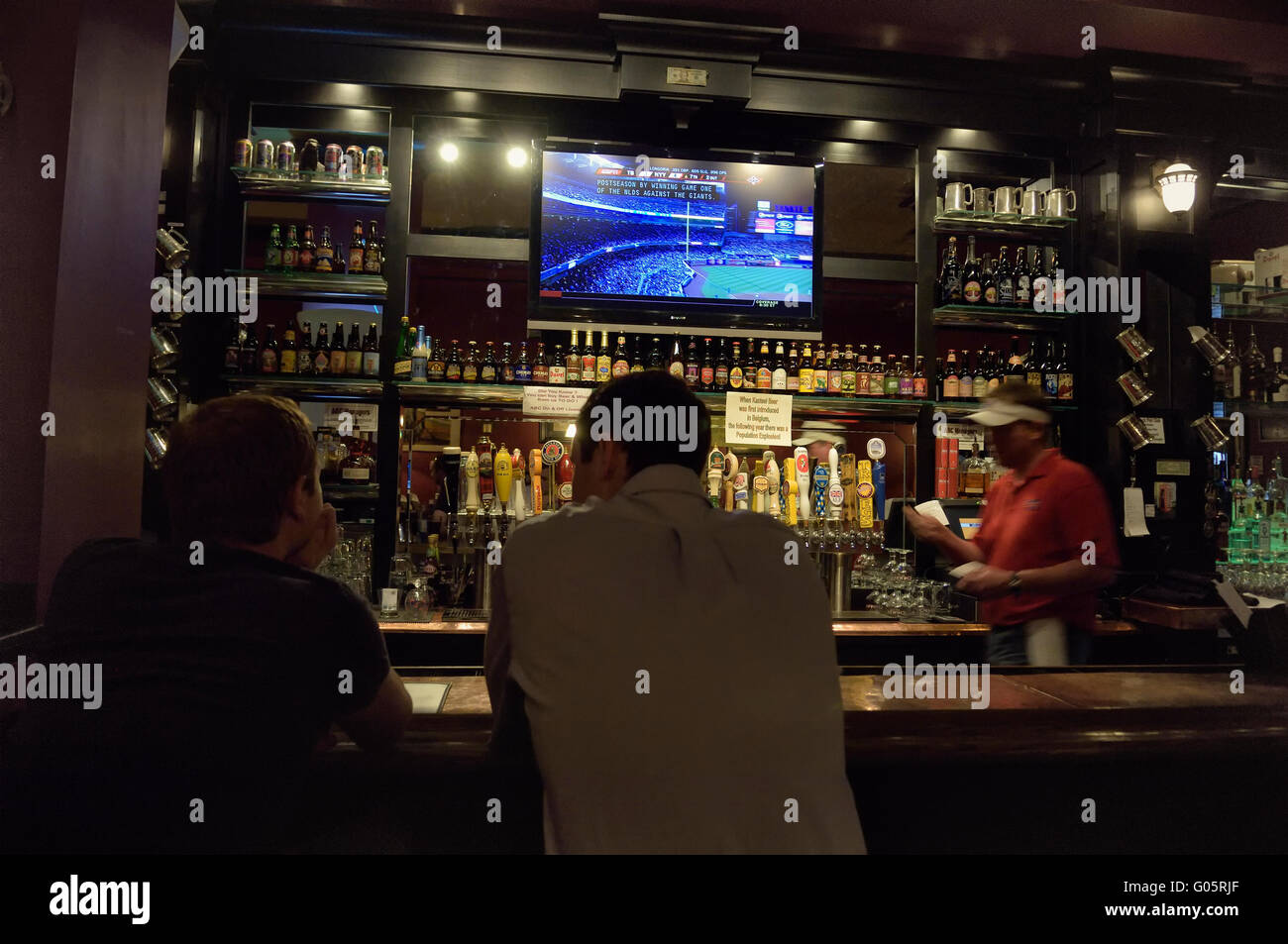The Union Jack Pub & Restaurant. Winchester. Virginia. USA Stock Photo