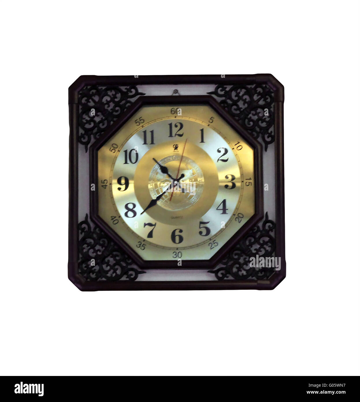 Big wall clock Cut Out Stock Images & Pictures Alamy
