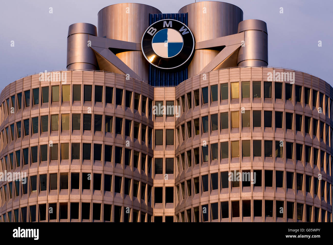 BMW Headquarter in Munich Stock Photo