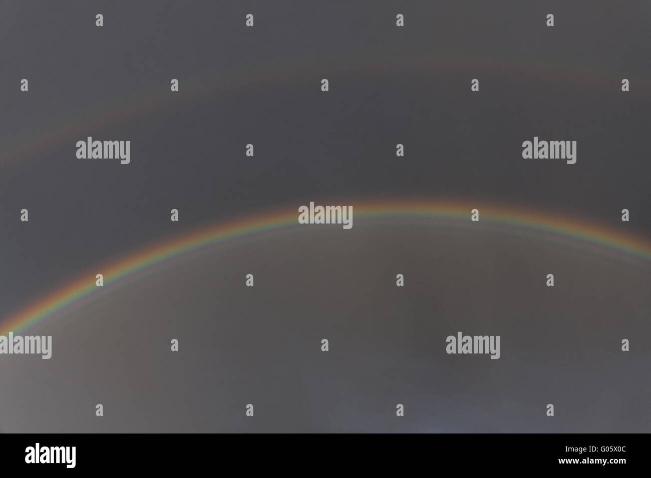 Dark sky with rainbow hi-res stock photography and images - Alamy
