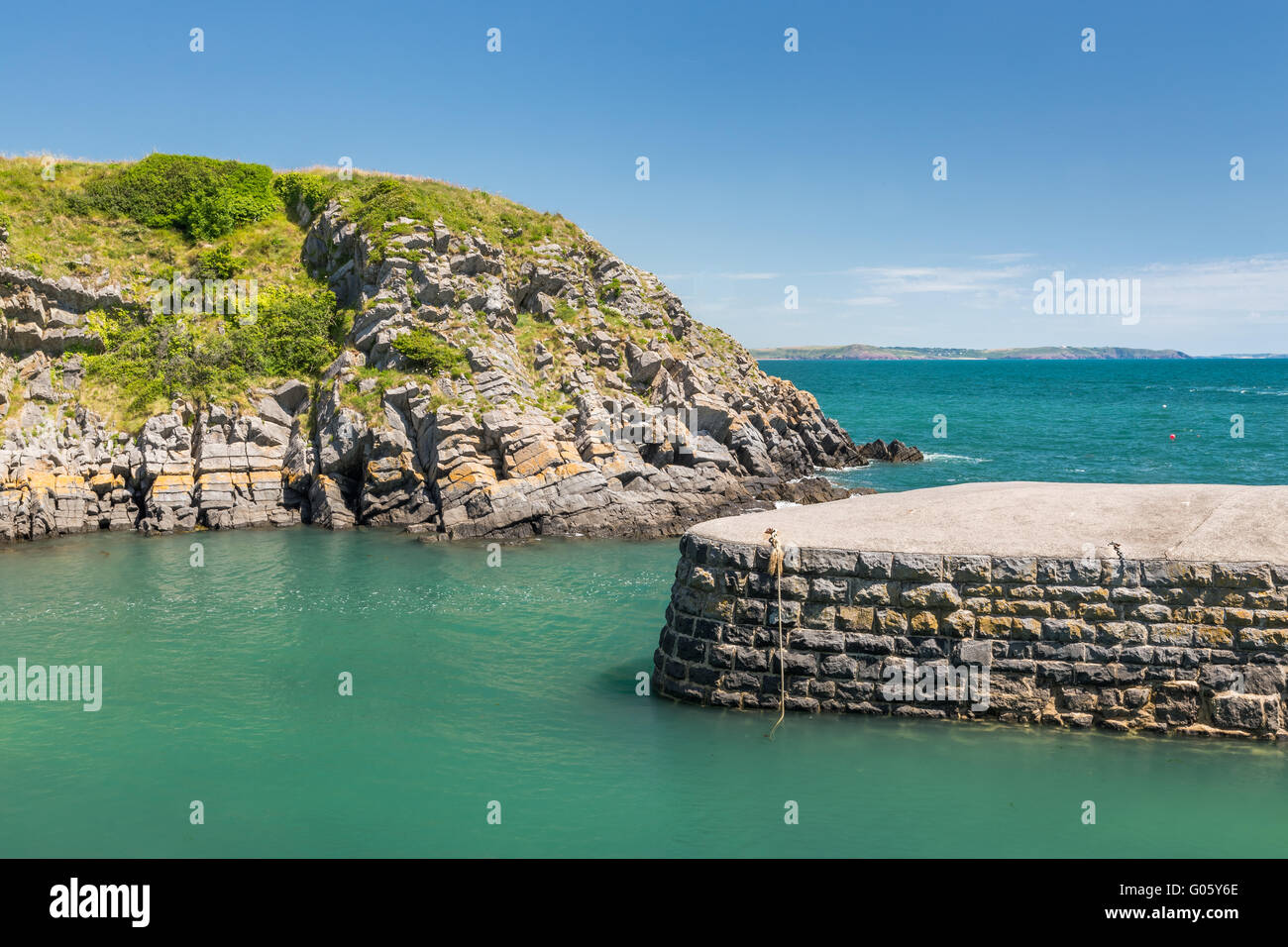 Stackpole Quay Pembrokeshire Stock Photo Alamy