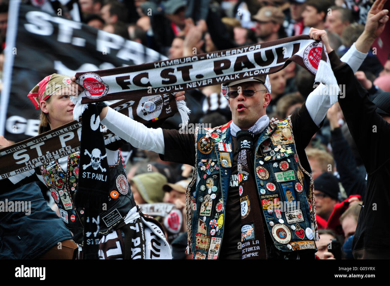 St Pauli Fans High Resolution Stock Photography and Images - Alamy