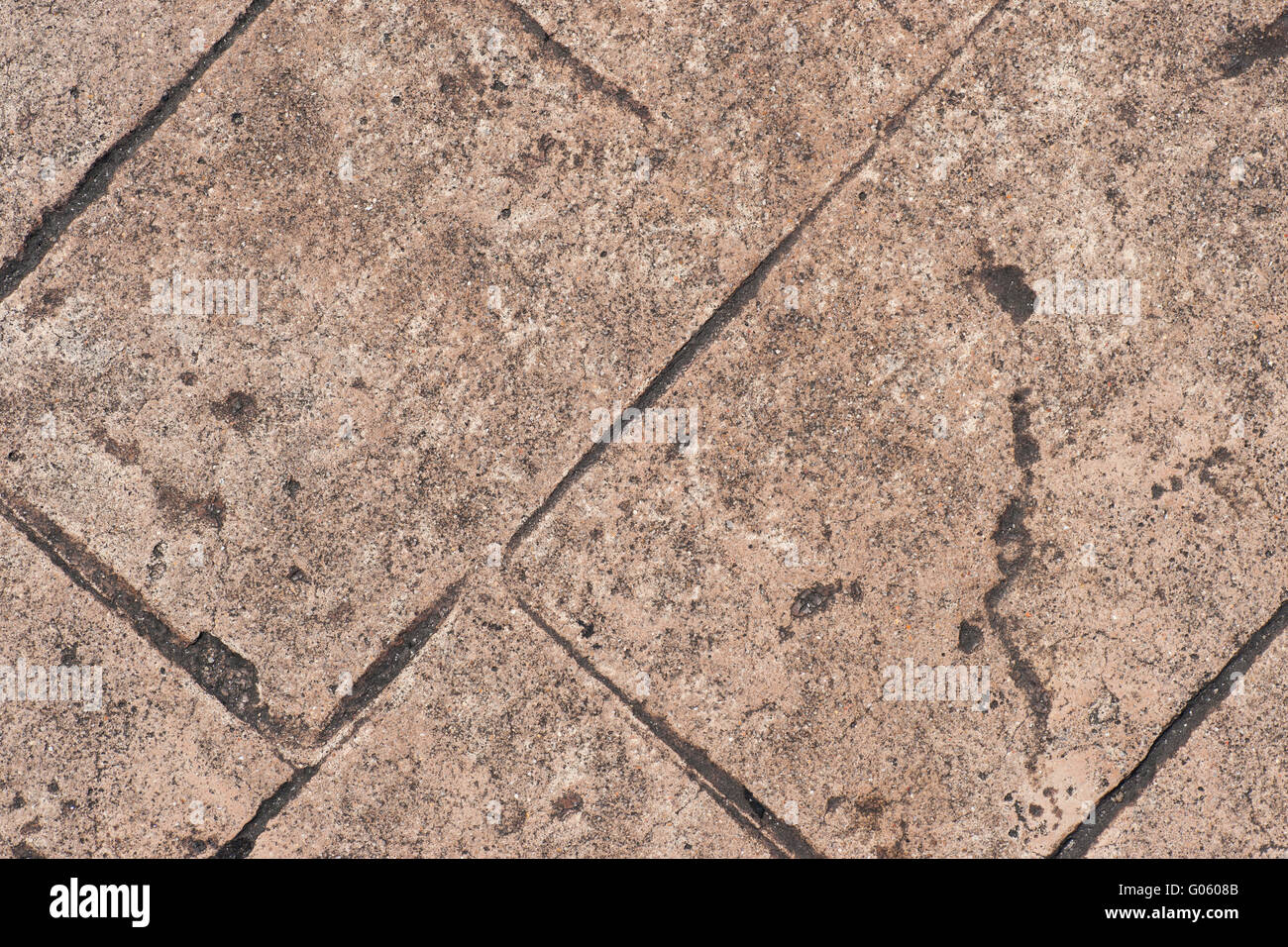 Grunge textured concrete sidewalk Stock Photo Alamy