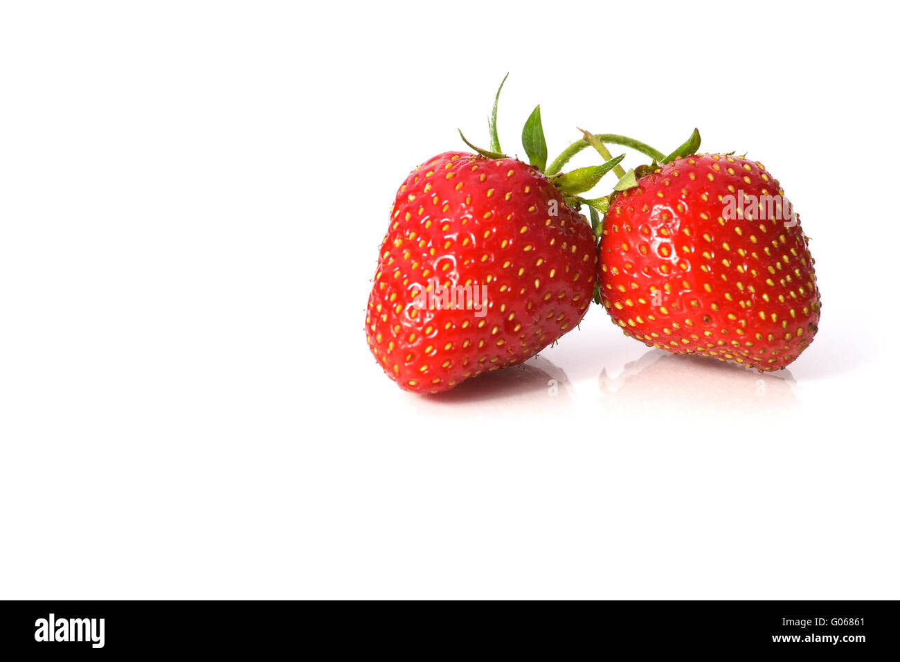 Fresh strawberries Stock Photo