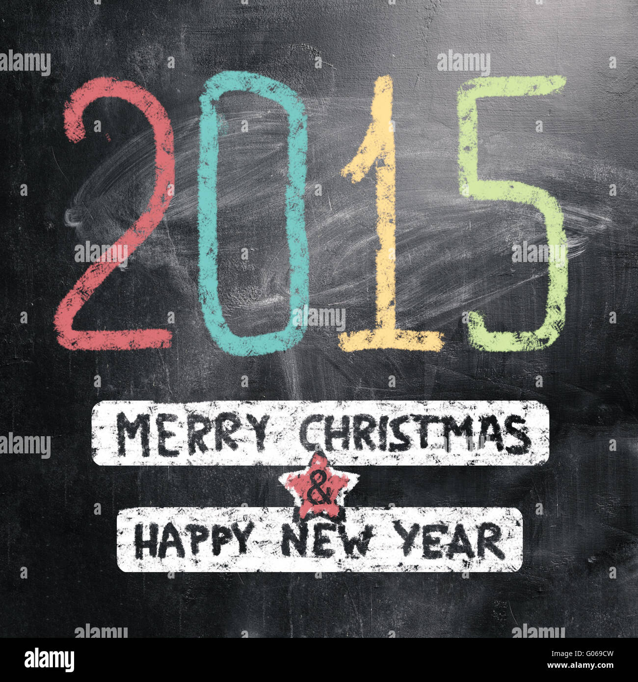 new year 2015 Stock Photo