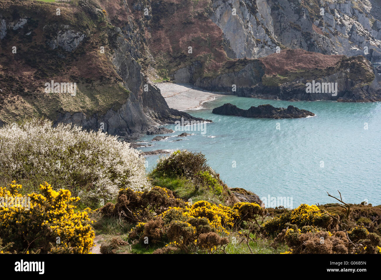 Pwll Cwn Pembrokeshire From The Pembrokeshire Coastal Path Dinas 