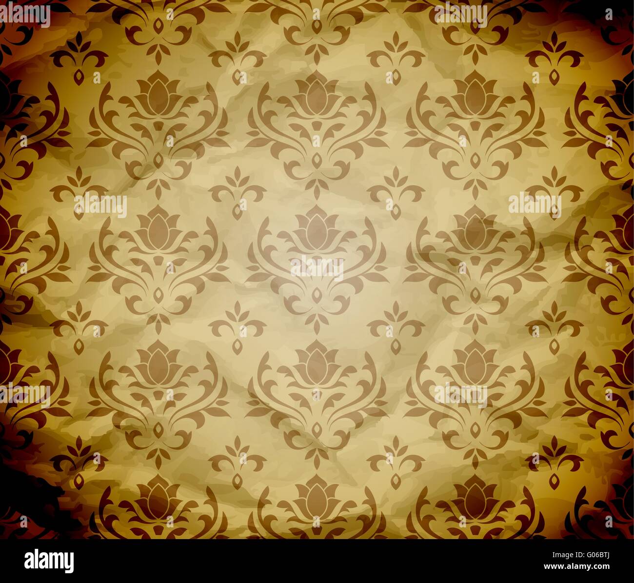 Texture Of The Old Classic Wallpaper Stock Photo Alamy