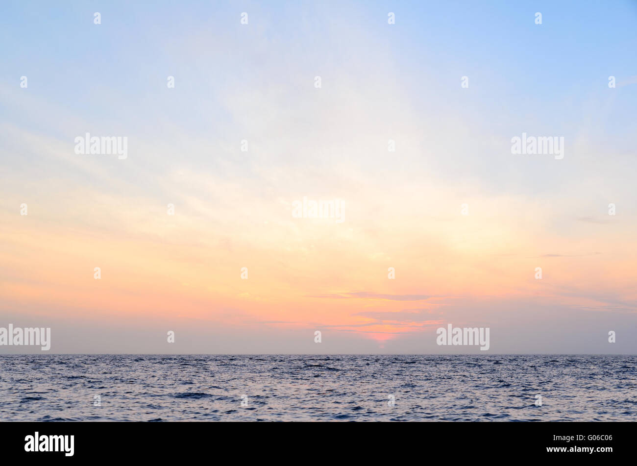 sunrise at sea Stock Photo - Alamy