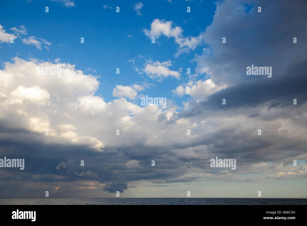 sea landscape background. Black Sea. Counrty Ukraine Stock Photo - Alamy