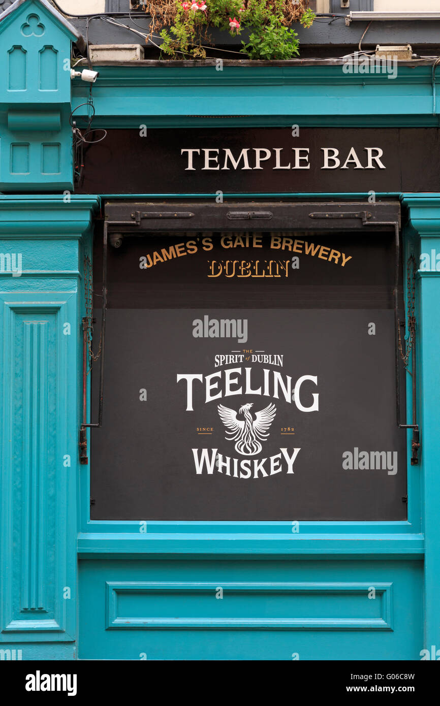 Pub, Temple Bar, Dublin City, County Dublin, Leinster, Ireland, Europe Stock Photo Alamy