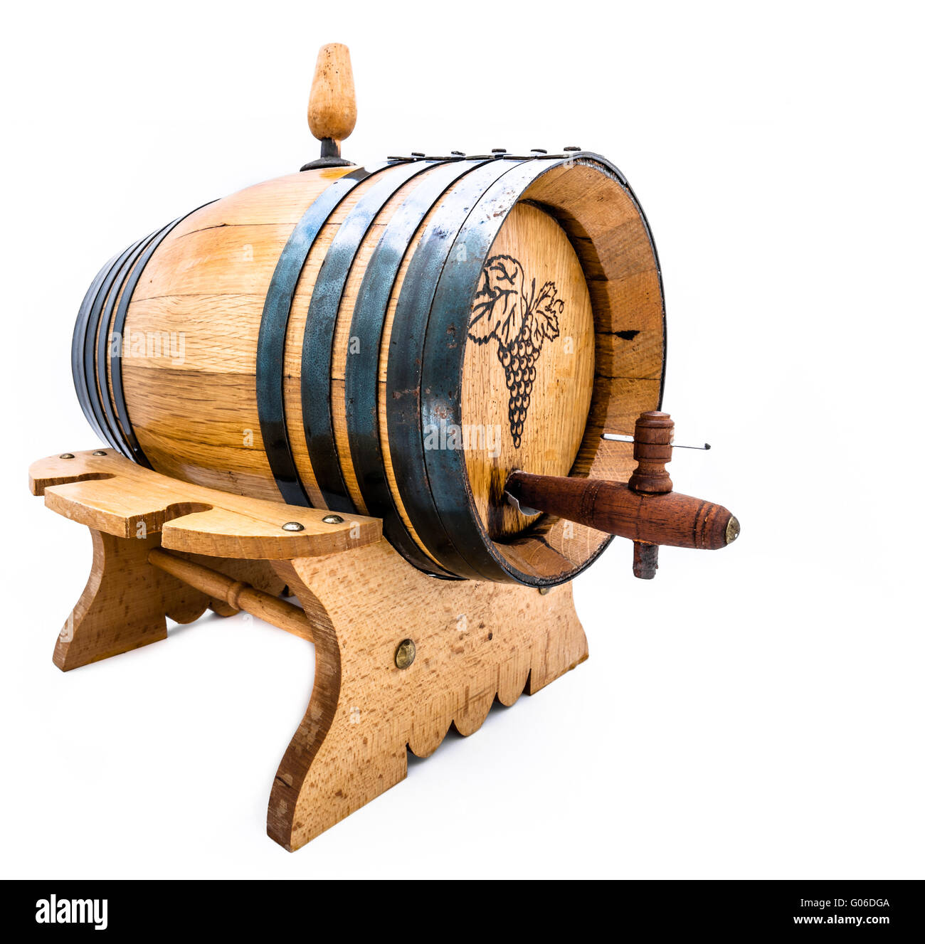 Barrel of wine Stock Photo Alamy