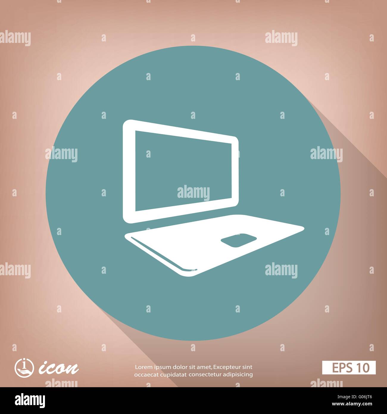 Computer Picograph Pictograph of computer Stock Vector Image & Art - Alamy