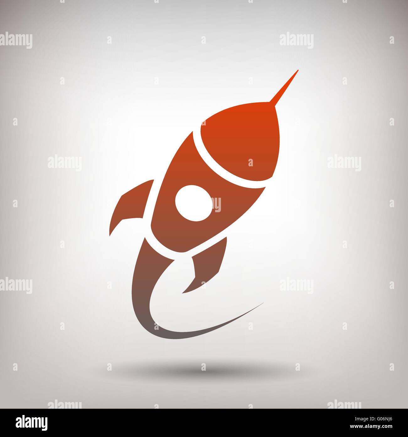 Rocket icon. Vector concept illustration for design. Eps 10 Stock ...