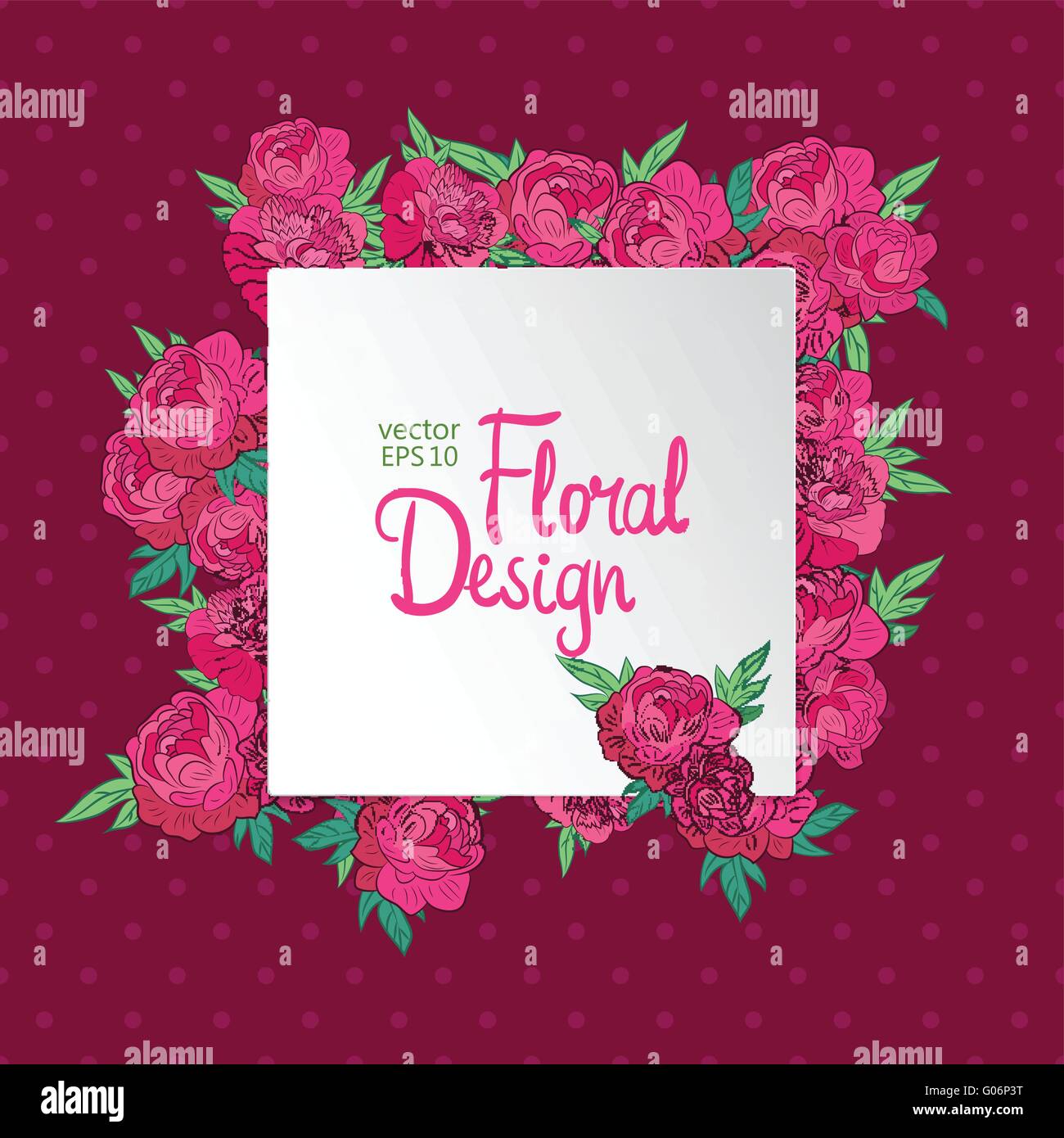 Vintage floral frame Stock Vector Image & Art - Alamy