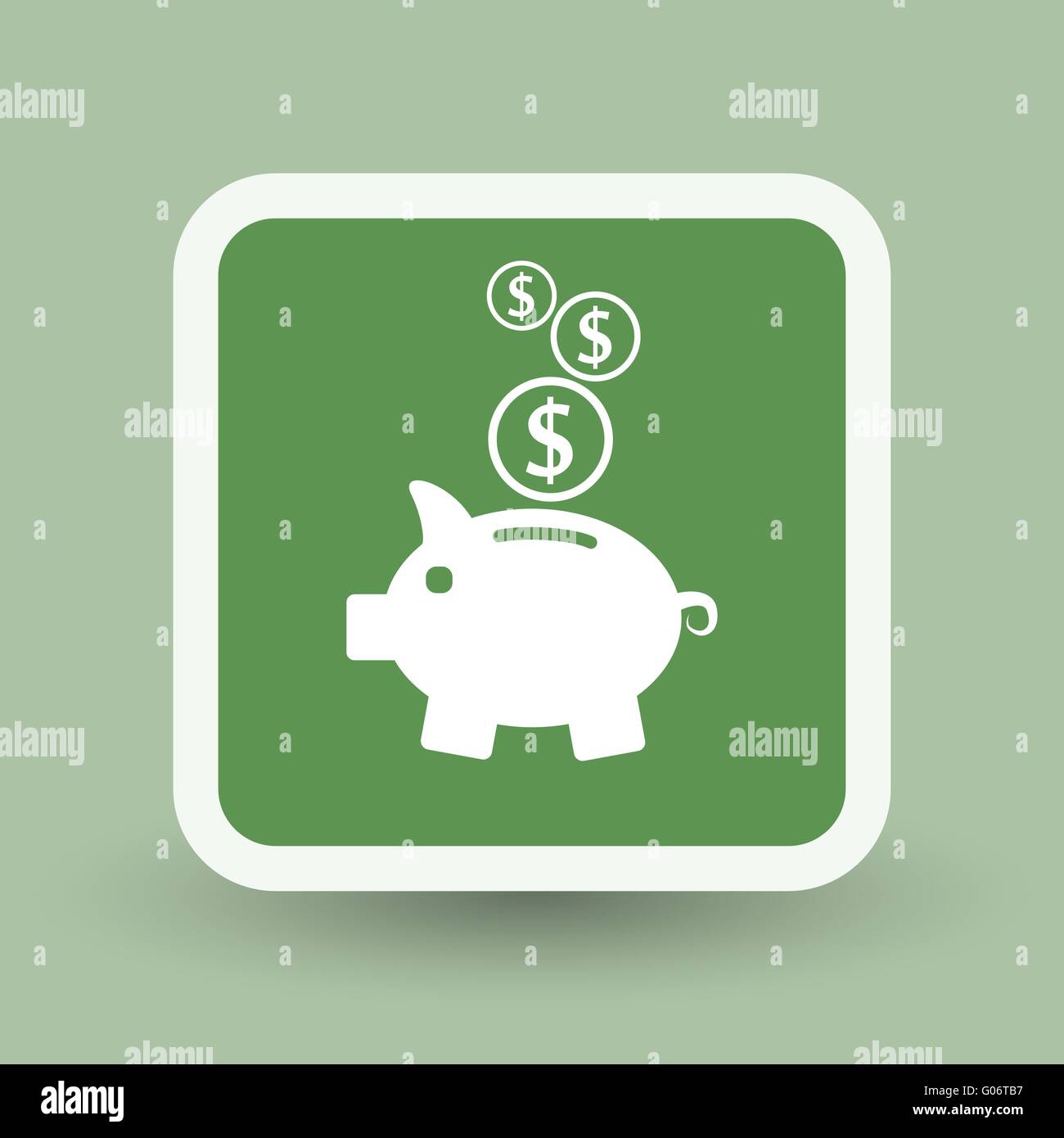 Pictograph of moneybox Stock Vector Image & Art - Alamy