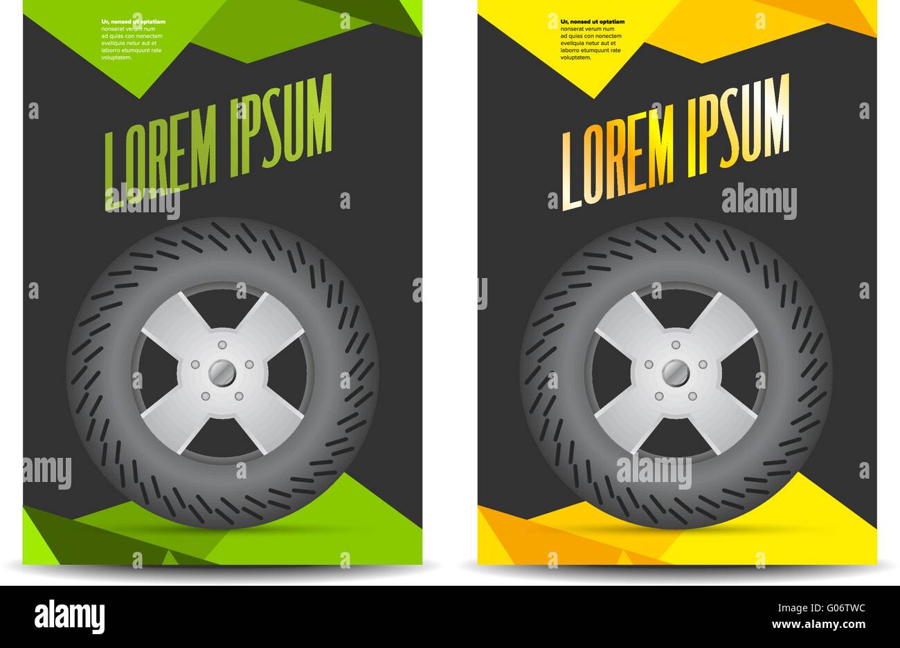 Auto repair service banner Stock Vector Image & Art - Alamy