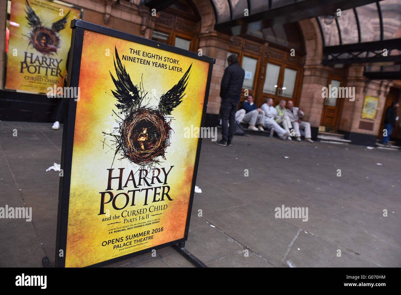Harry potter cursed child london hires stock photography and images