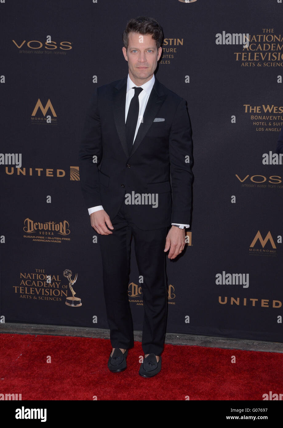 Los Angeles, CA, USA. 29th Apr, 2016. 29 April 2016 - Los Angeles, California - Nate Berkis. Arrivals for the 43rd Annual Daytime Creative Arts Emmy Awards held at the Westin Bonaventure Hotel and Suites Photo Credit: Birdie Thompson/AdMedia Credit:  Birdie Thompson/AdMedia/ZUMA Wire/Alamy Live News Stock Photo