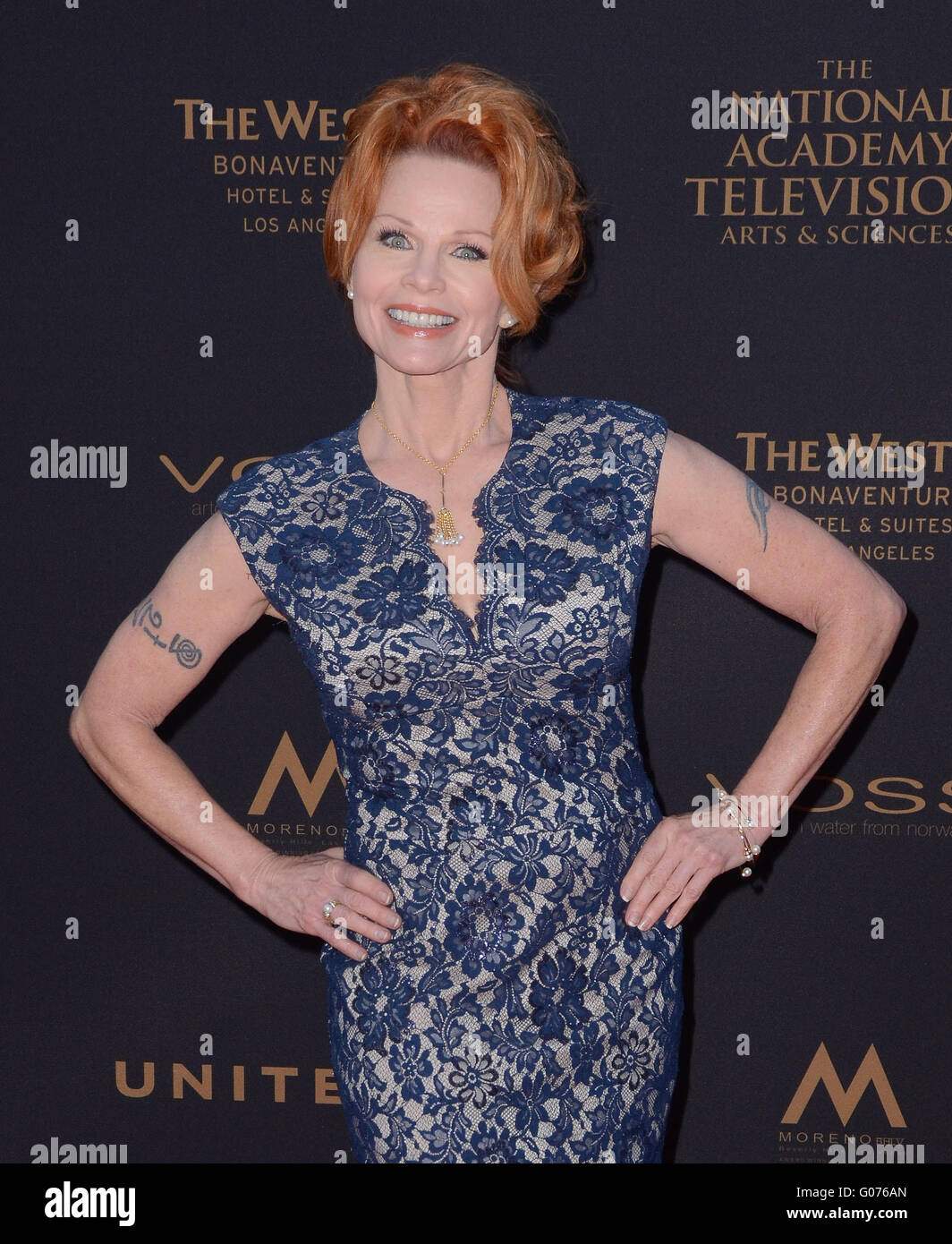 Los Angeles, CA, USA. 29th Apr, 2016. 29 April 2016 - Los Angeles, California - Patsy Pease. Arrivals for the 43rd Annual Daytime Creative Arts Emmy Awards held at the Westin Bonaventure Hotel and Suites Photo Credit: Birdie Thompson/AdMedia Credit:  Birdie Thompson/AdMedia/ZUMA Wire/Alamy Live News Stock Photo