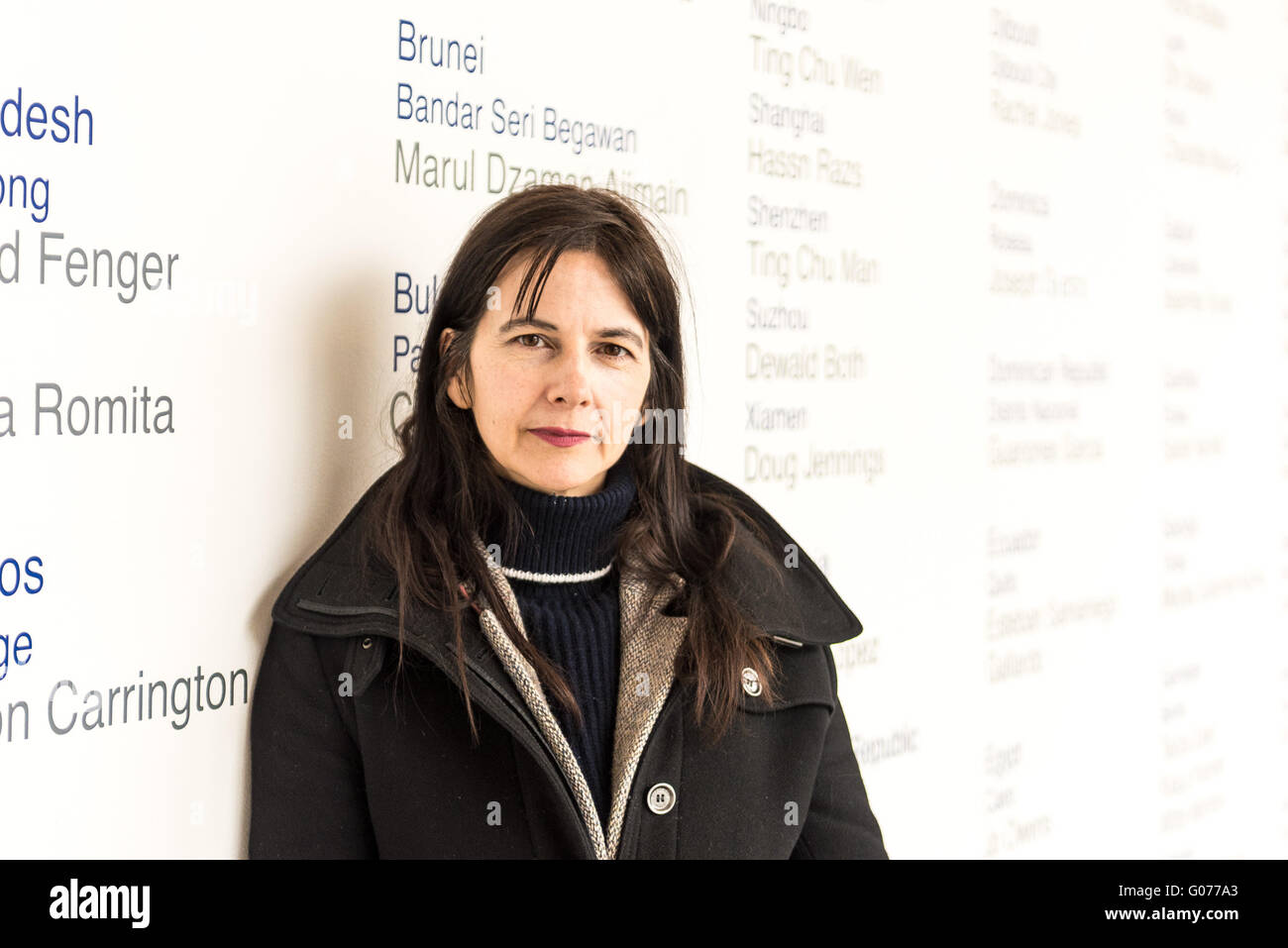 Brighton, East Sussex, UK. 29th April, 2016. Brighton Festival Exhibition Preview. Gillian Wearing “A Room With Your Views” Brighton University Galleries photo Credit:  Julia Claxton/Alamy Live News Stock Photo