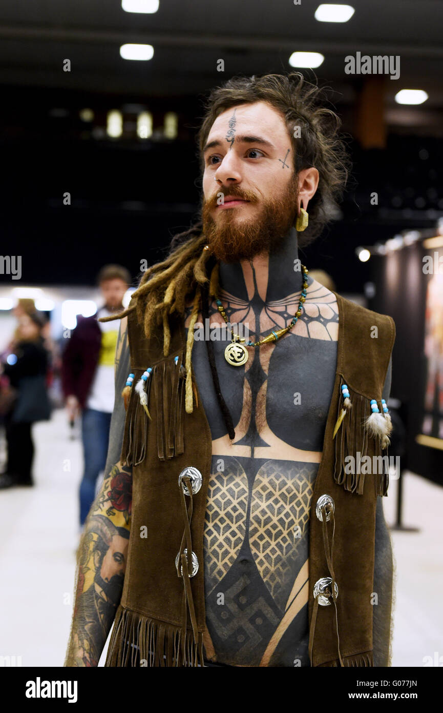 Male body full tattoos hi