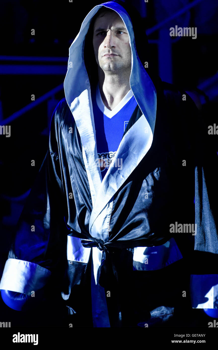 Roberto Cammarelle Italian Olympic gold medalist, fought his last fight