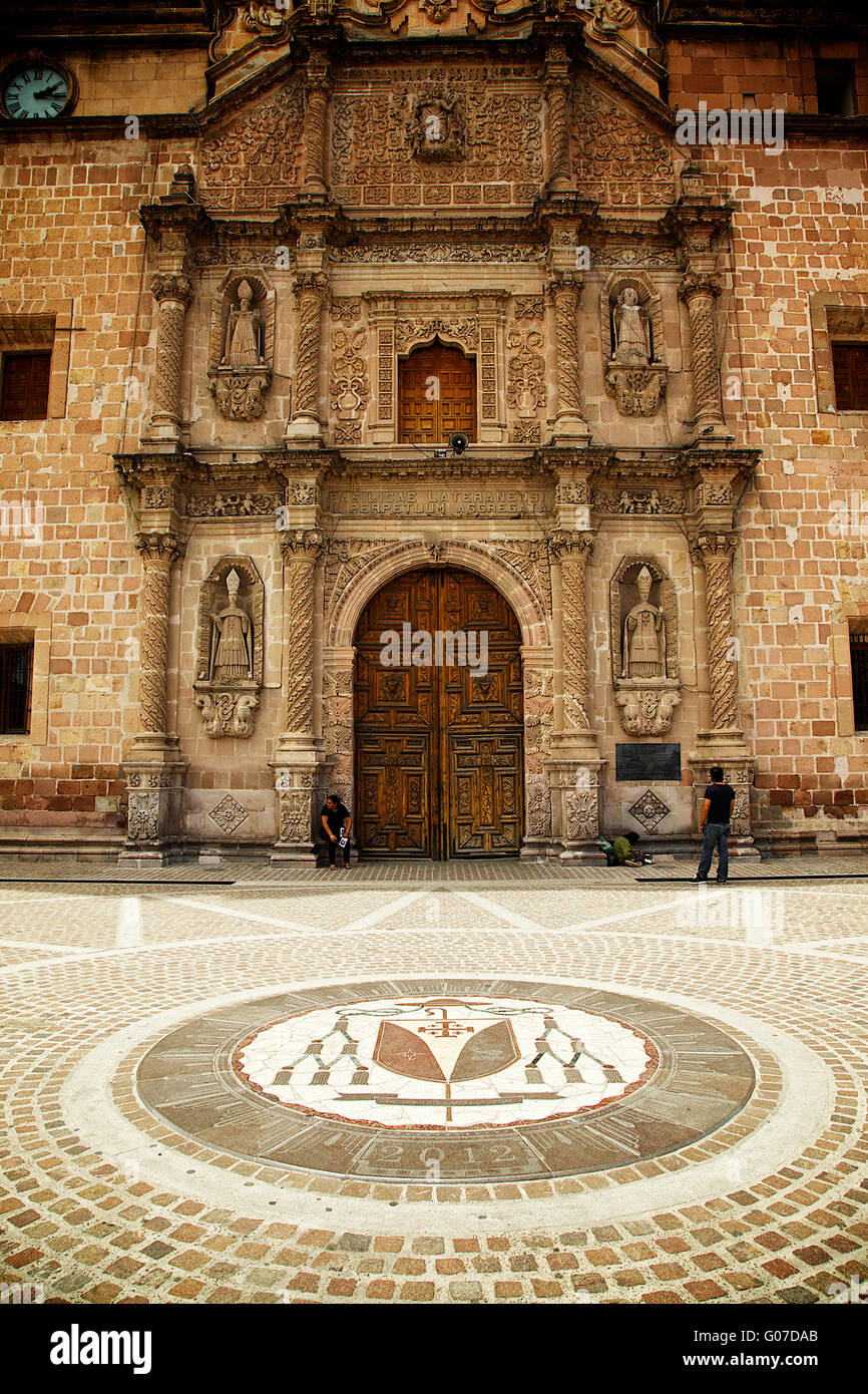 Cathedral in Aguascalientes, Mexico Stock Photo