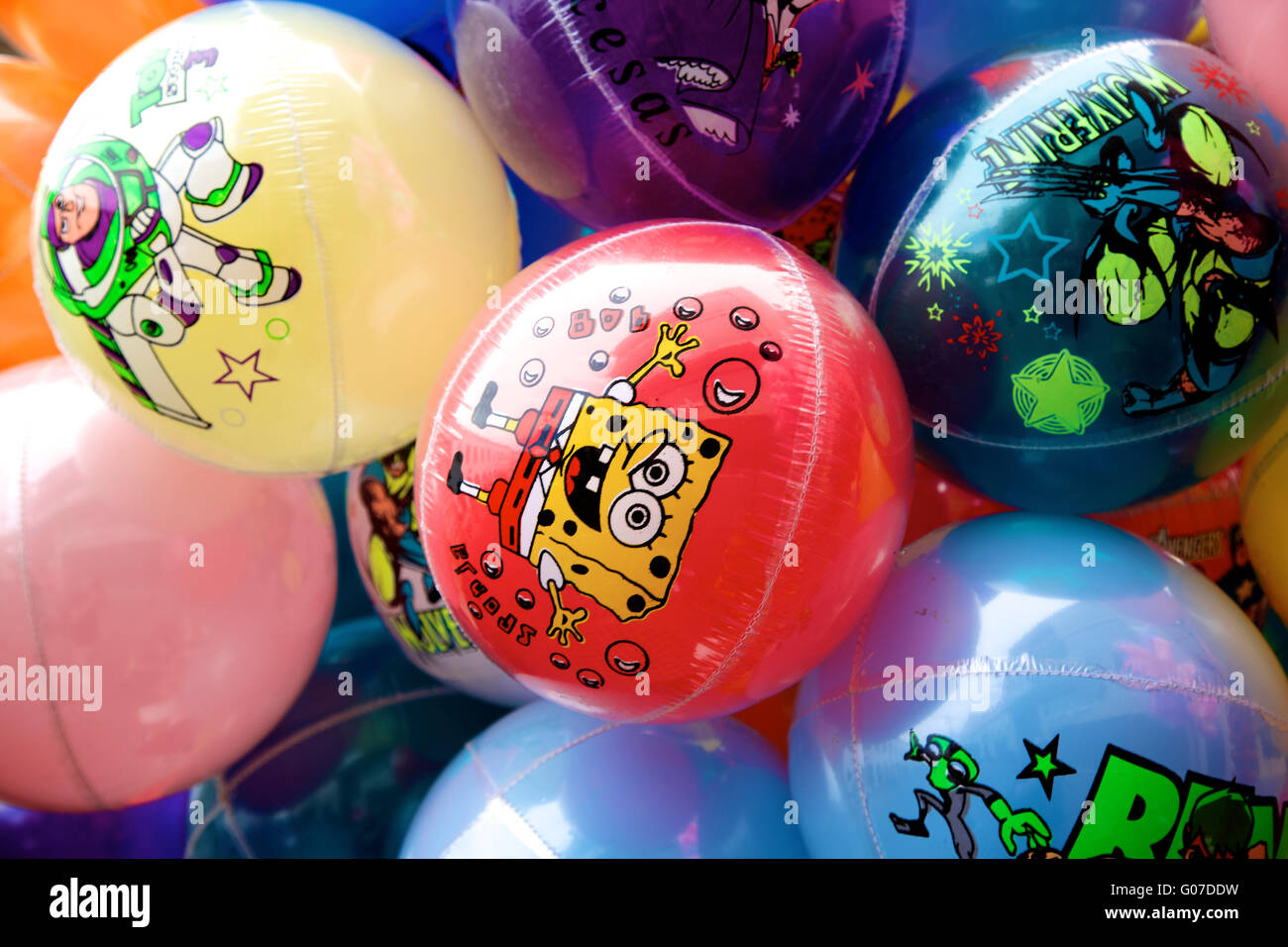 Ballons at Aguascalientes mexico Stock Photo