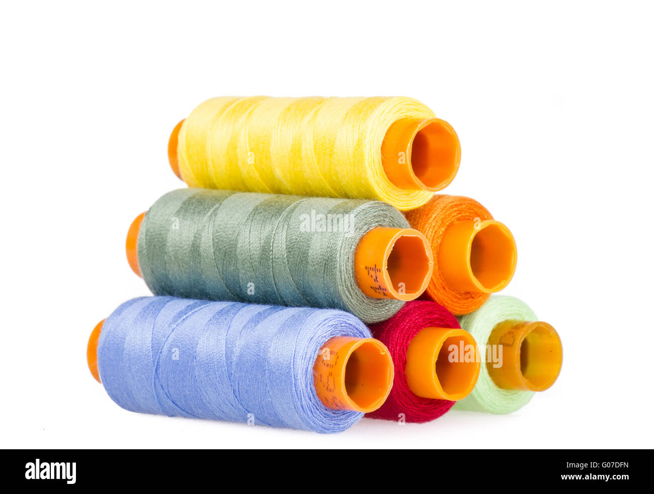 Spool of thread design Cut Out Stock Images & Pictures - Alamy