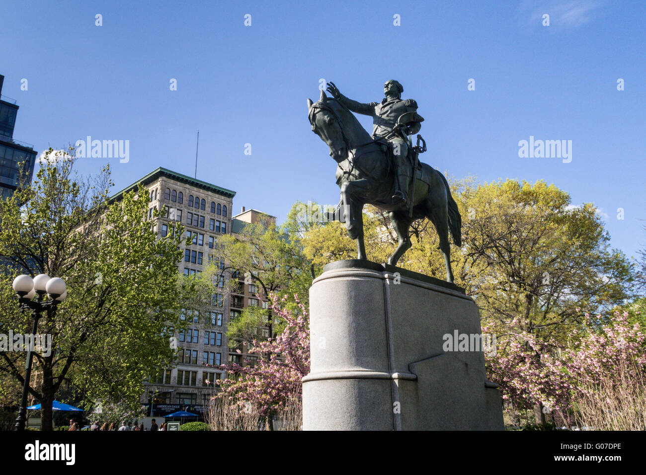 Washington Statue, Union Square Park, NYC Stock Photo Alamy