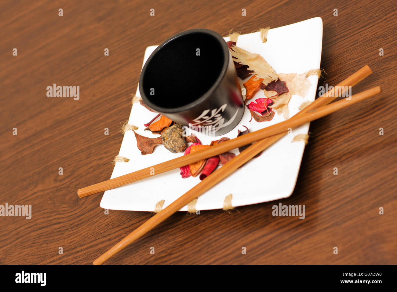 Chinese Decoration Cup And Chopsticks Proper For Chinese