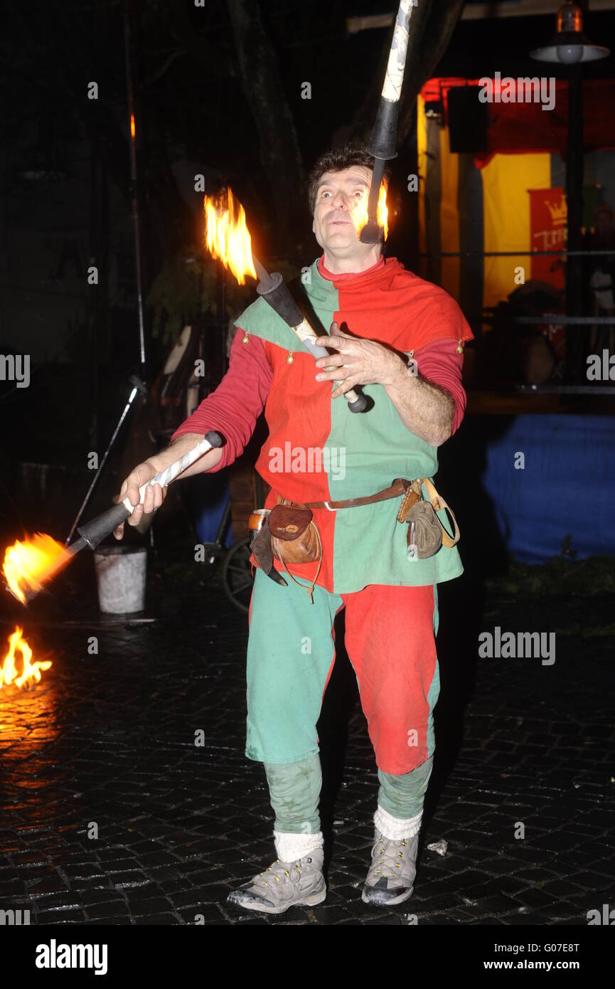 xmas market St Wendel Germany  2012 Stock Photo