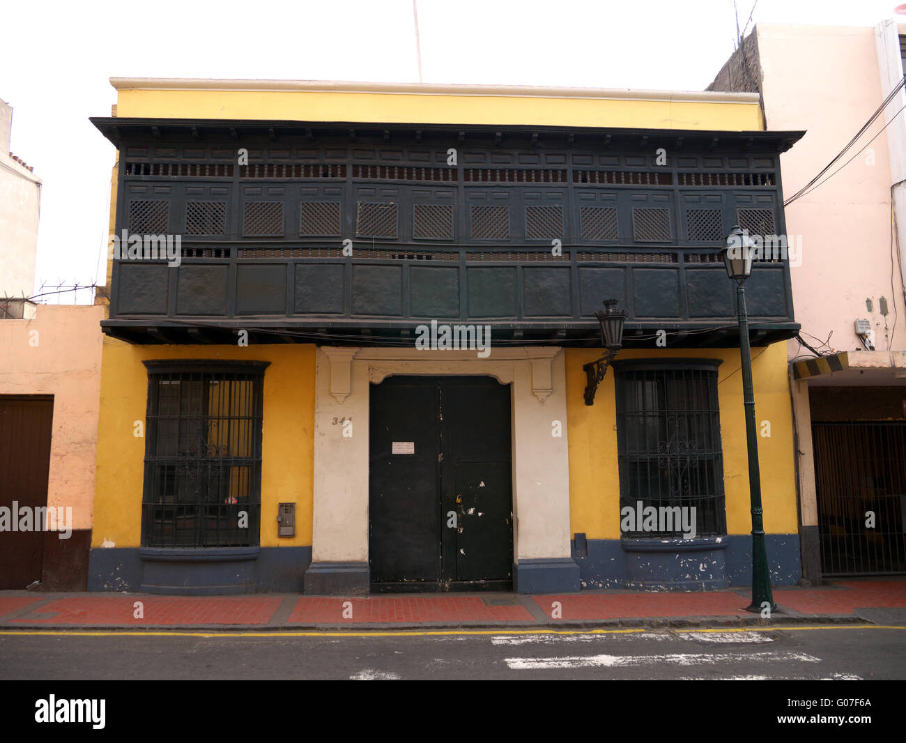 Lima, Peru street scenes & architecture Stock Photo