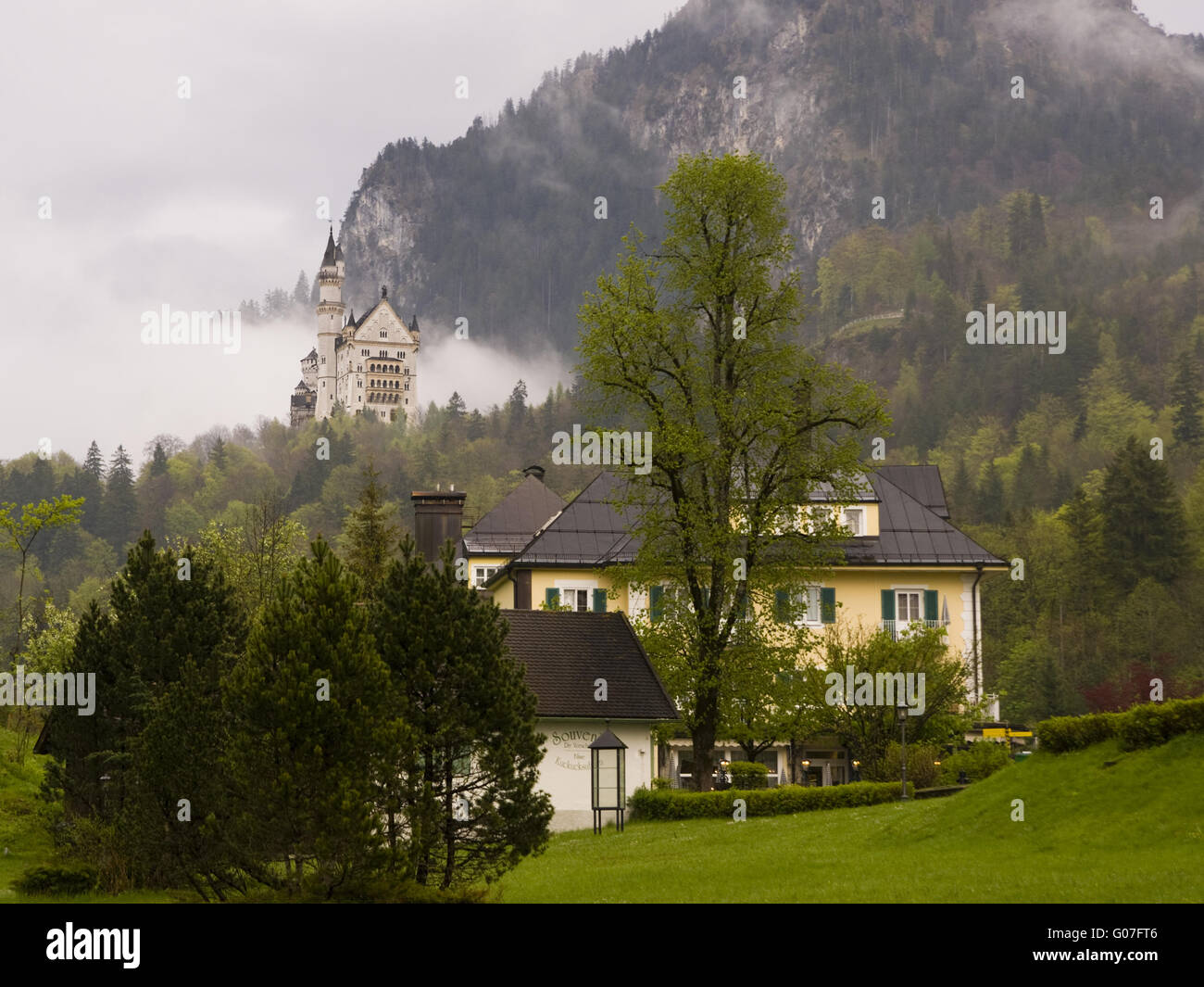 Castle Neuschwanstein, bavaria, germany Stock Photo
