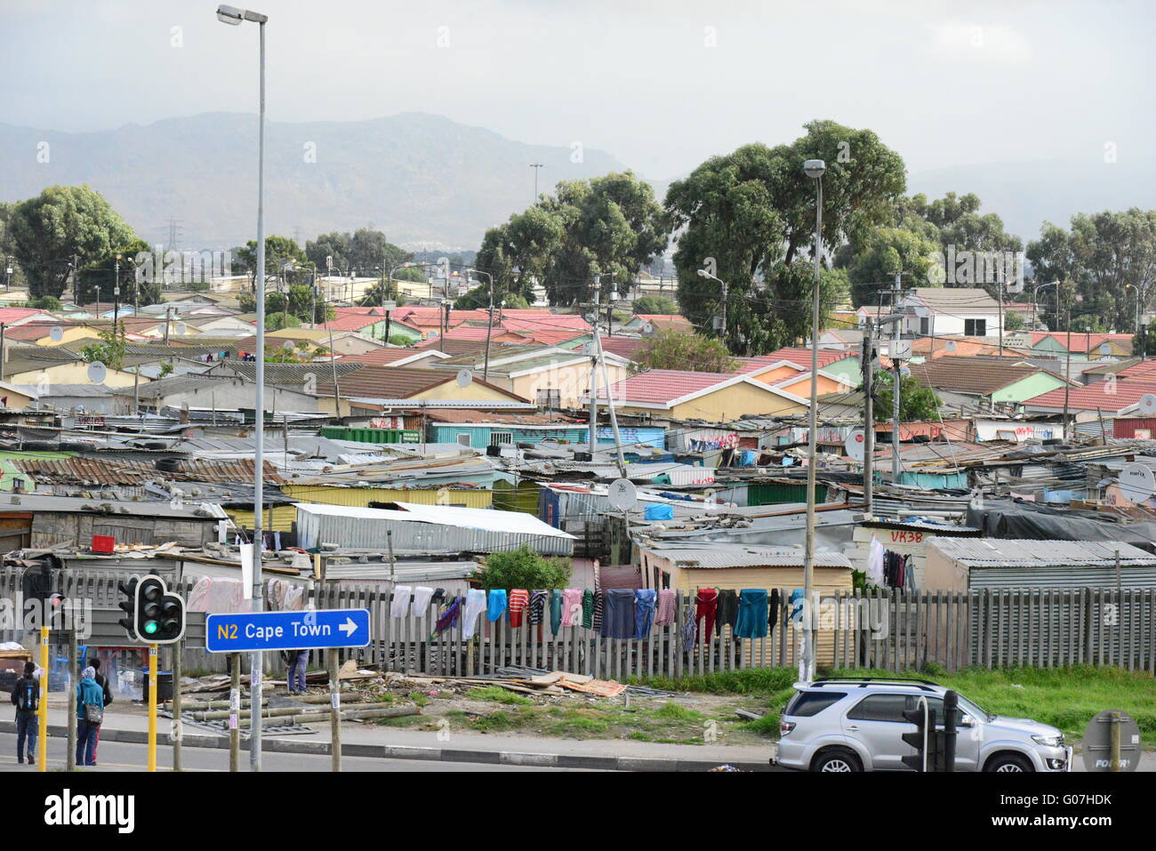 South African Township in Cape Town Stock Photo - Alamy
