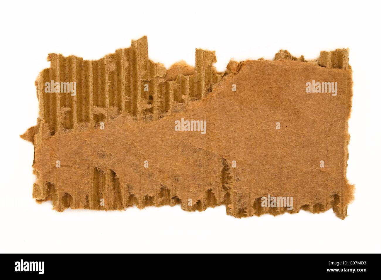 Old Cardboard Scrap Stock Photo Alamy