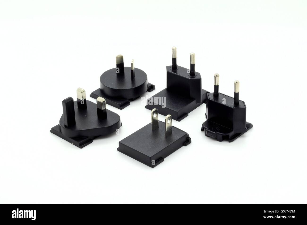 Electric plug Set Stock Photo Alamy