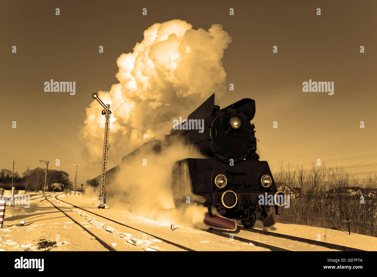 Communistisch zuiverheid Remmen Steam train poland hi-res stock photography and images - Alamy