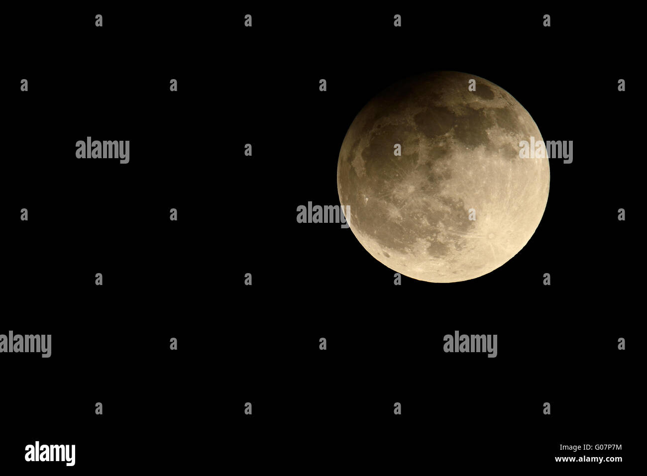 Lunar eclipse Stock Photo
