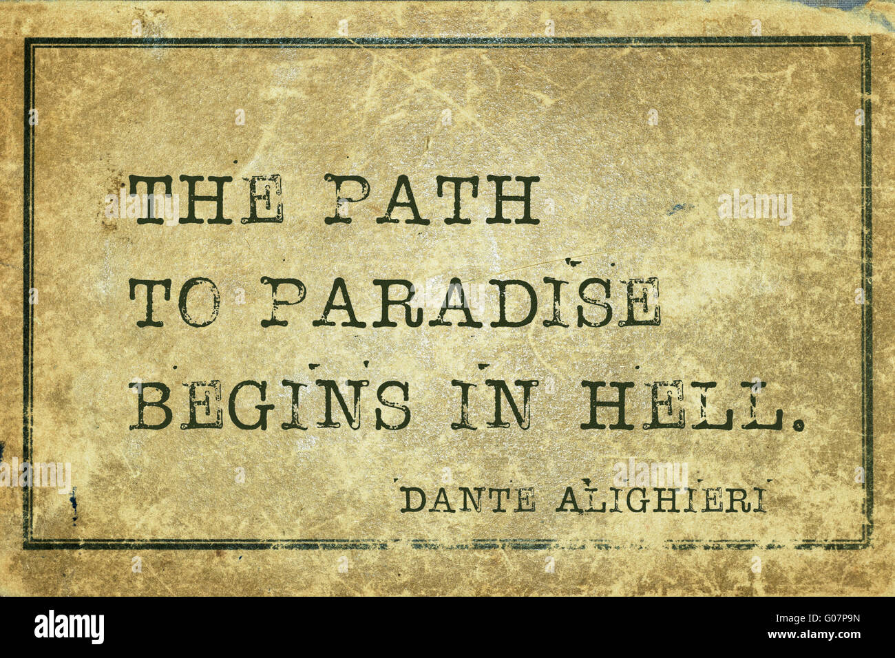 dante path to paradise